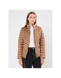 Doudoune fine hietoinen marron métallisé femme - Luhta