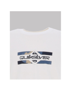 T-shirt à manches courtes follow arrows blanc homme - Quiksilver