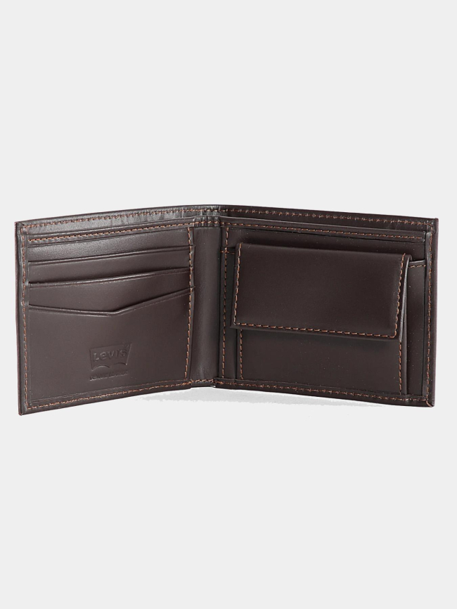 Porte feuille hunte marron foncé homme - Levis