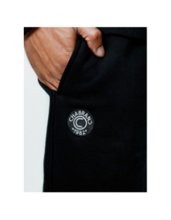 Jogging logo uni noir homme - Chabrand