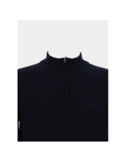 Pull à col zippé spumi bleu marine homme - Oxbow