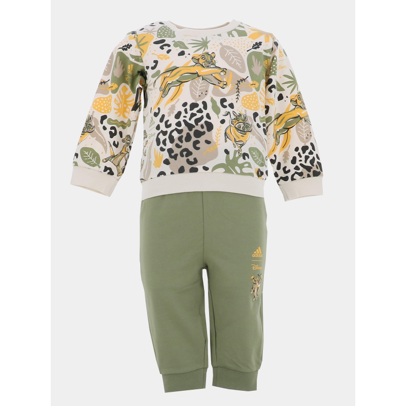 Ensemble sweat jogging le roi lion kaki enfant - Adidas