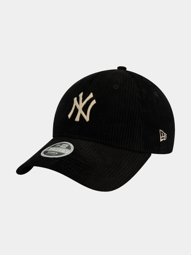 Casquette 9forty velours cord noir femme - New Era