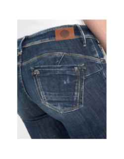 Jean pulp slim destroy sally bleu femme - Le Temps Des Cerises