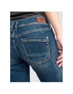 Jean flare coron n°2 bleu femme - Le Temps Des Cerises