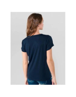 T-shirt smallvtrame bleu marine femme - Le Temps Des Cerises