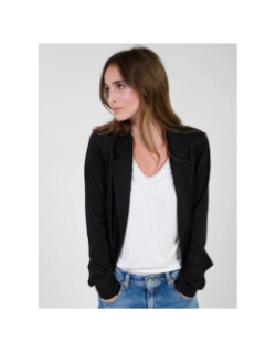 Veste blazer oscar noir femme - Le Temps Des Cerises