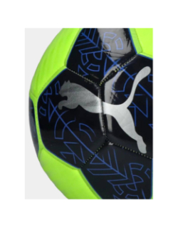 Ballon de football prestige taille 5 bleu marine et fluo - Puma