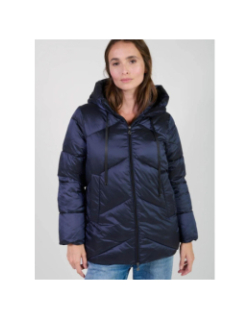 Doudoune kilia bleu marine femme - Le Temps Des Cerises