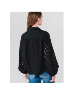 Blouse cunca noir femme - Le Temps Des Cerises