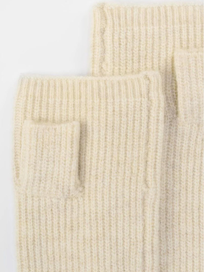 Mitaines tecla écru femme - Le Temps Des Cerises