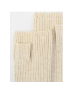 Mitaines tecla écru femme - Le Temps Des Cerises