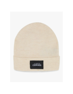 Bonnet floriza beige femme - Le Temps Des Cerises