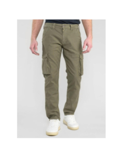 Pantalon cargo sivan kaki homme - Le Temps Des Cerises