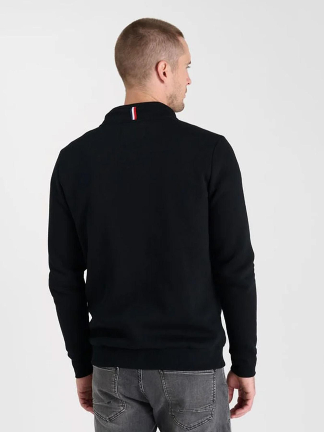 Sweat zippé goal noir homme - Le Temps Des Cerises