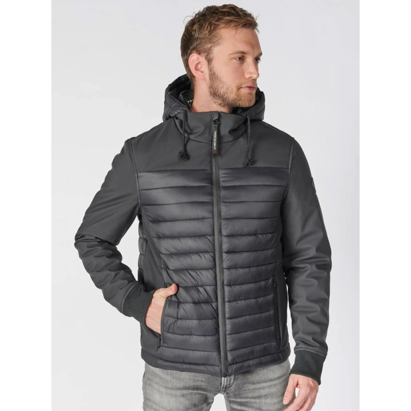 Veste imperméable lima noir homme - Le Temps Des Cerises