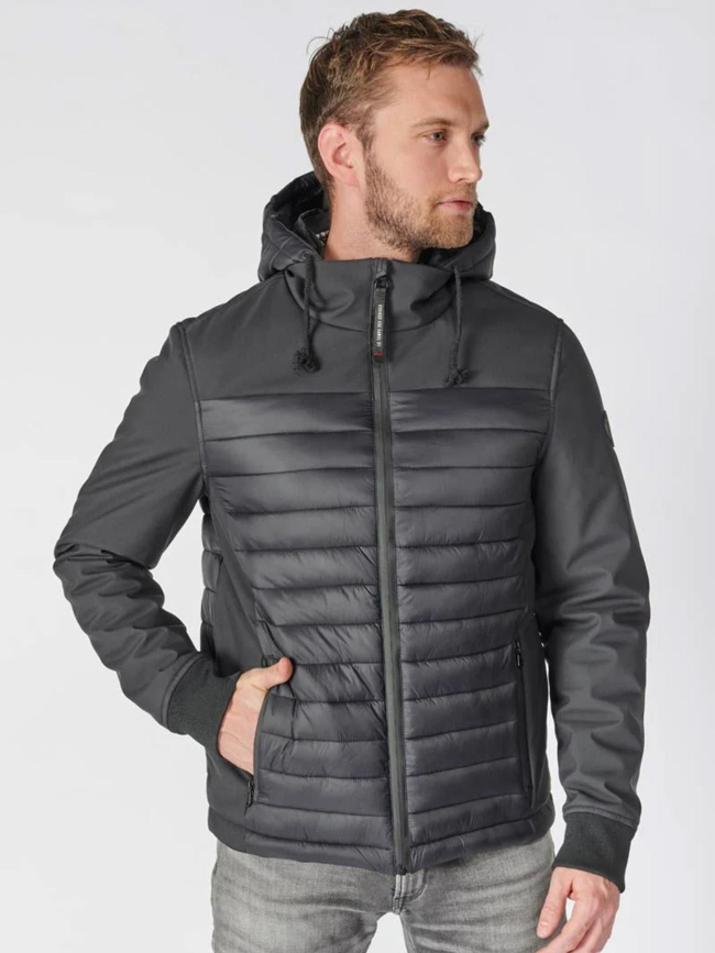 Veste imperméable lima noir homme - Le Temps Des Cerises