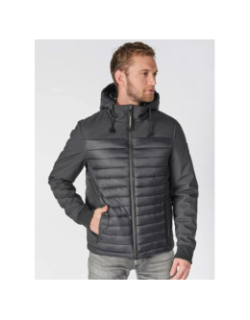 Veste imperméable lima noir homme - Le Temps Des Cerises