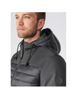 Veste imperméable lima noir homme - Le Temps Des Cerises