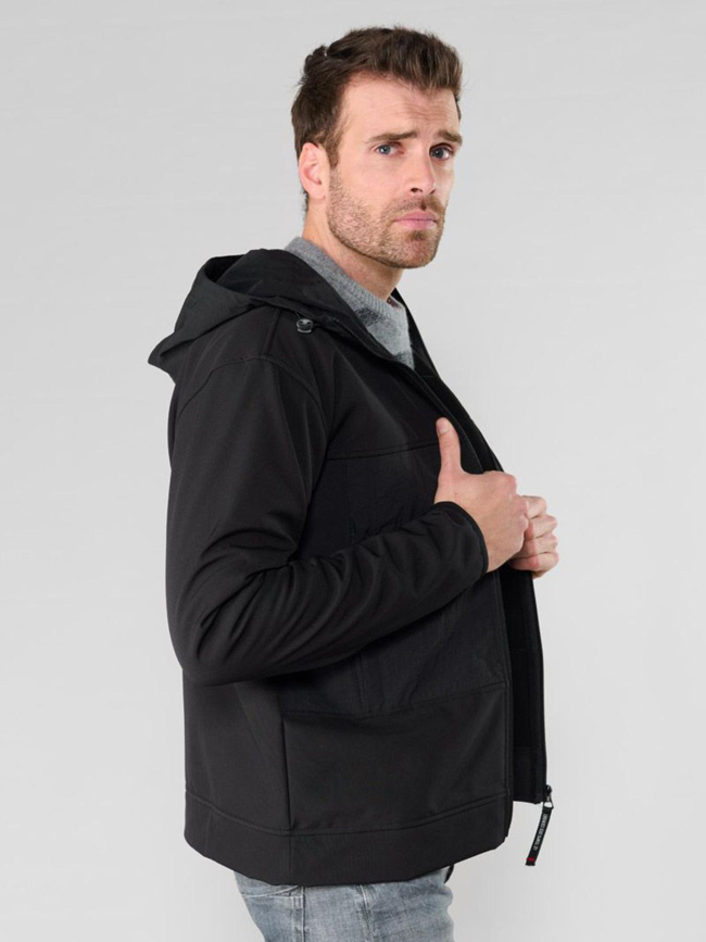 Veste laminel noir homme - Le Temps Des Cerises