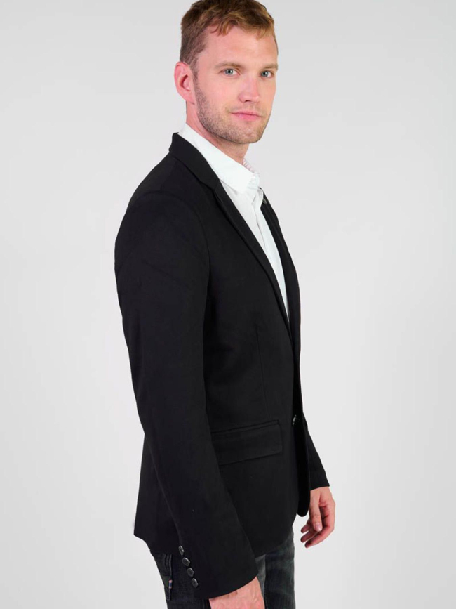 Veste blazer sarel noir homme - Le Temps Des Cerises