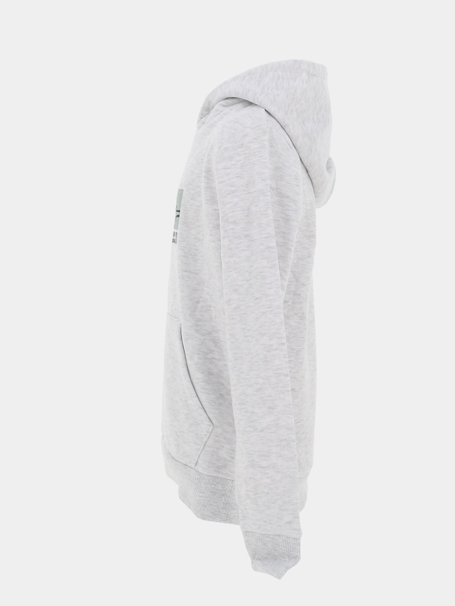Sweat à capuche portland block gris chiné garçon - Jack & Jones