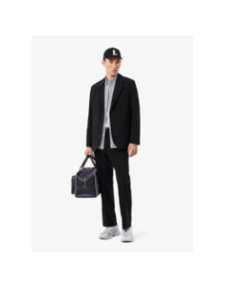 Chemise core essential à rayures blanc et bleu homme - Lacoste