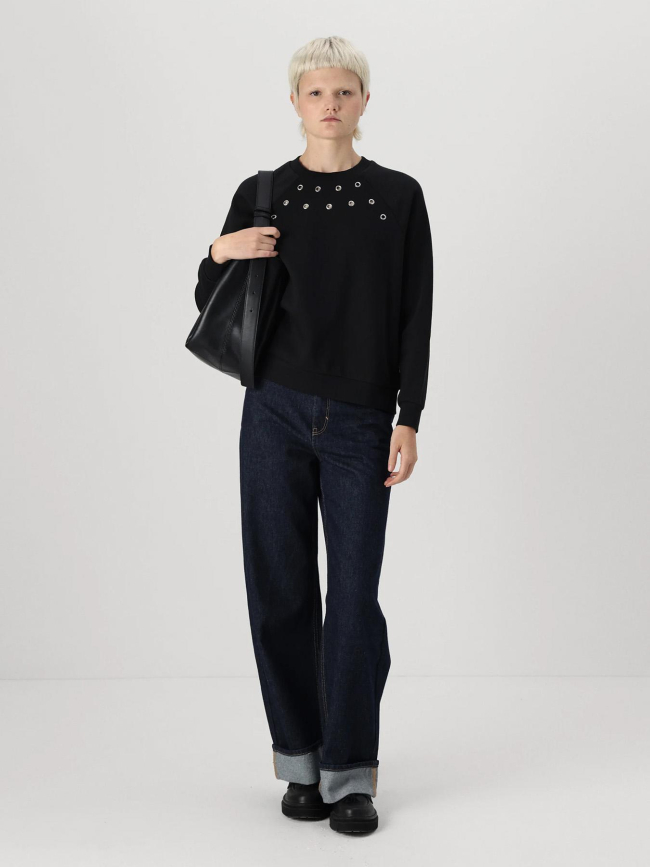 Sweatshirt ciro noir femme - Vero Moda