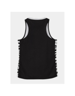 Maillot de basketball réversible noir et blanc enfant - Spalding