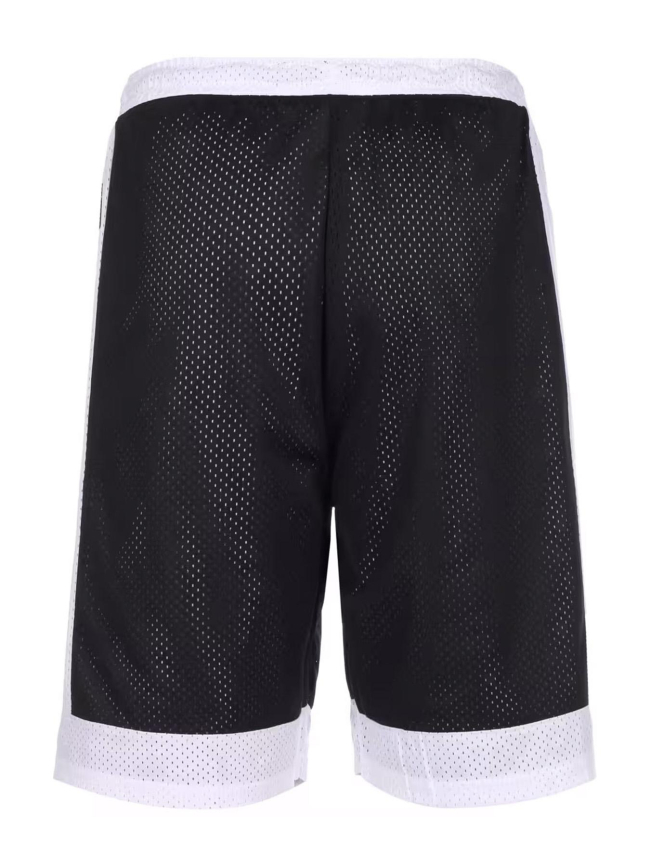 Short de basketball réversible noir et blanc enfant - Spalding