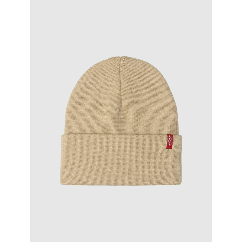 Bonnet slouchy red tab marron - Levi's
