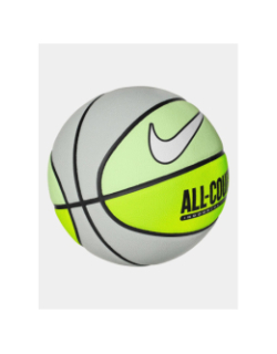Ballon de basketball everyday all court gris et fluo - Nike