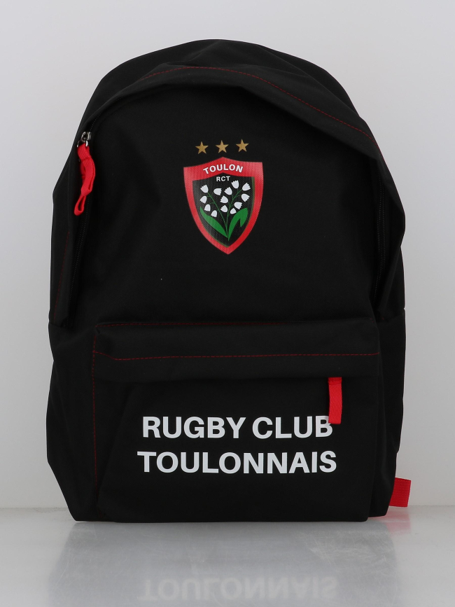 Sac à dos scolaire rugby club toulonnais noir - TOP 14