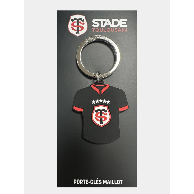 Porte clé maillot stade toulousain noir - Top 14