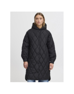 Doudoune longue hansa noir femme - Ichi