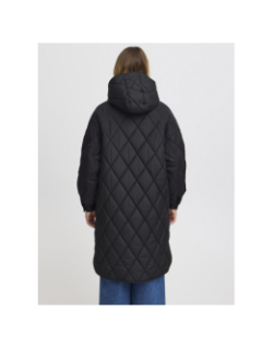 Doudoune longue hansa noir femme - Ichi