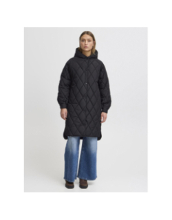Doudoune longue hansa noir femme - Ichi