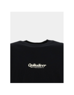T-shirt à manches courtes simple lettring noir homme - Quiksilver