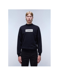 Sweat à col rond b-box noir homme - Napapijri