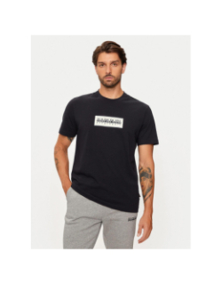 T-shirt à manches courtes b-box logo noir homme - Napapijri