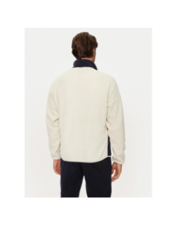 Veste polaire t-dolent beige et bleu homme - Napapijri
