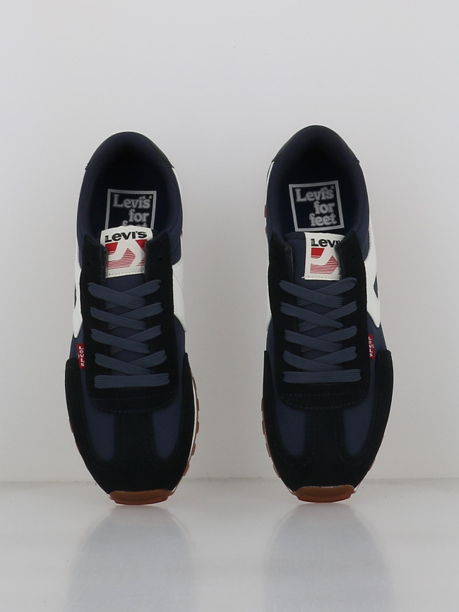 Baskets stryder red tab bleu marine homme - Levi's