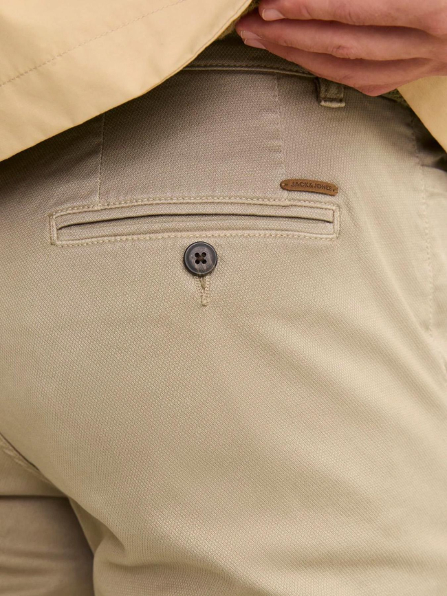 Pantalon chino marco arthur beige homme - Jack & Jones