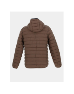 Doudoune à capuche blighter chatain marron garçon - Teddy Smith