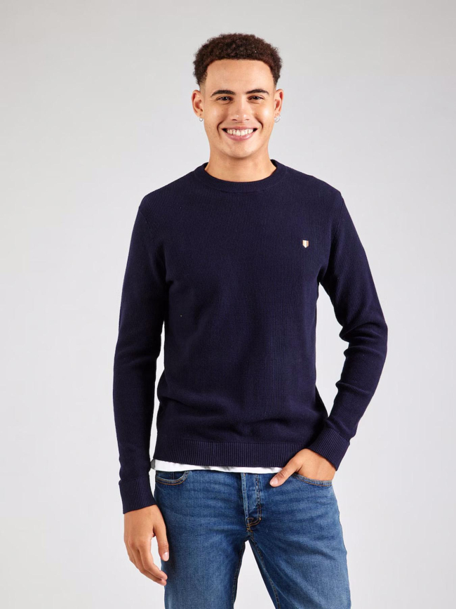 Pull Jprblurony knit crew neck bleu marine homme - Jack & Jones