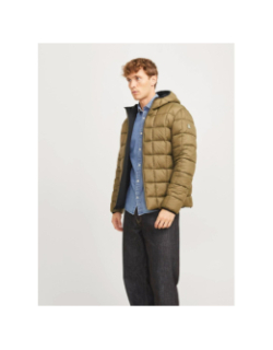 Doudoune réversible blubrook noir kaki homme - Jack & Jones
