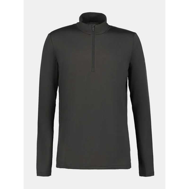Haut de running à col zippé murtola noir homme - Rukka