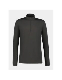 Haut de running à col zippé murtola noir homme - Rukka