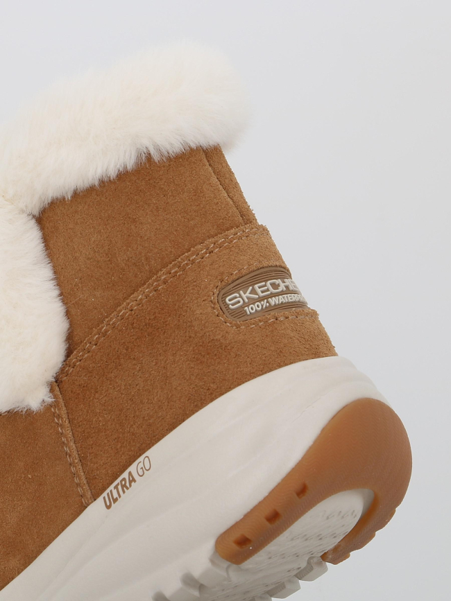 Boots on the go stellar cozy marron femme - Skechers