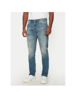 Jean slim tapper délavé bleu homme - Calvin Klein Jeans